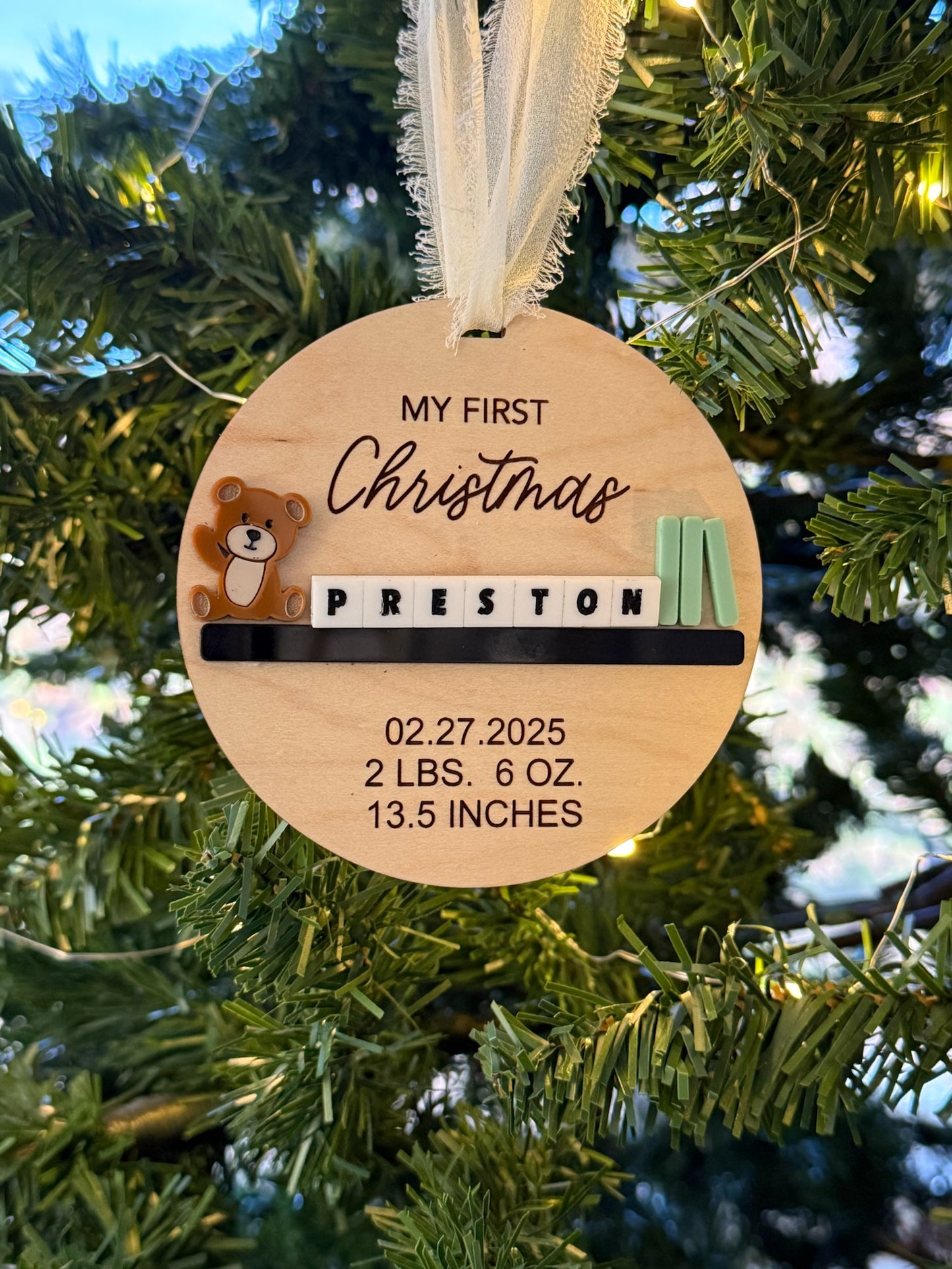 My First Christmas Ornament