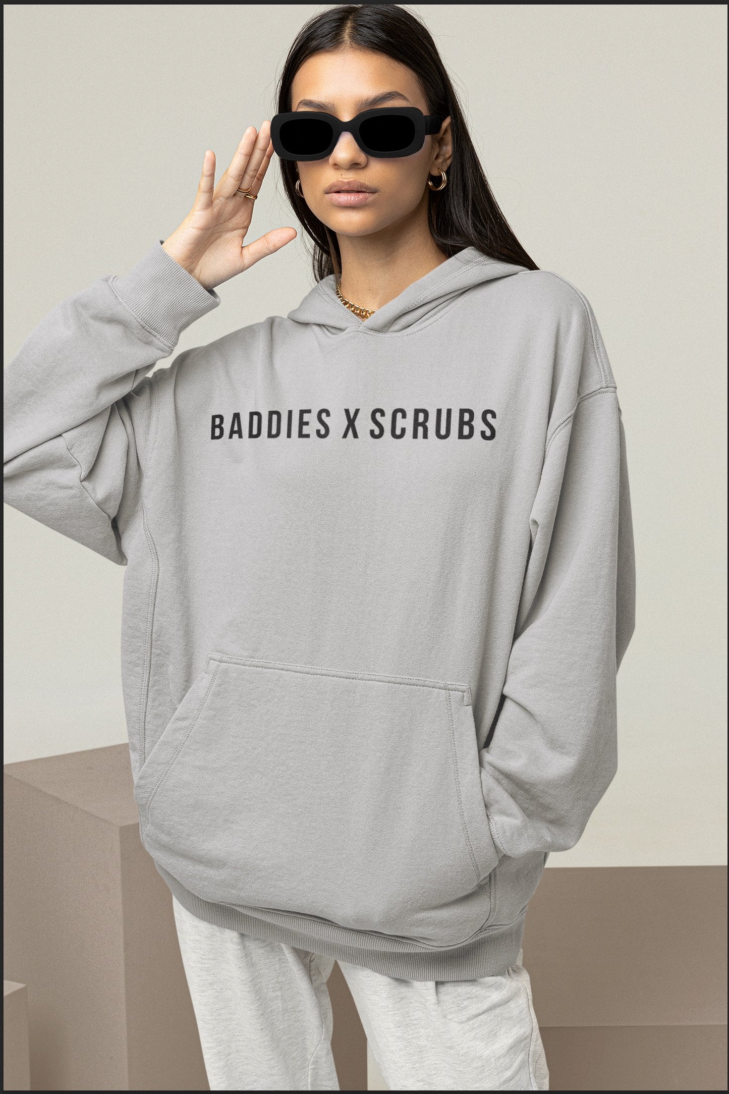 Baddies x Scrubs Essential Hooded Sweatshirt - Unisex Heavy Blend™