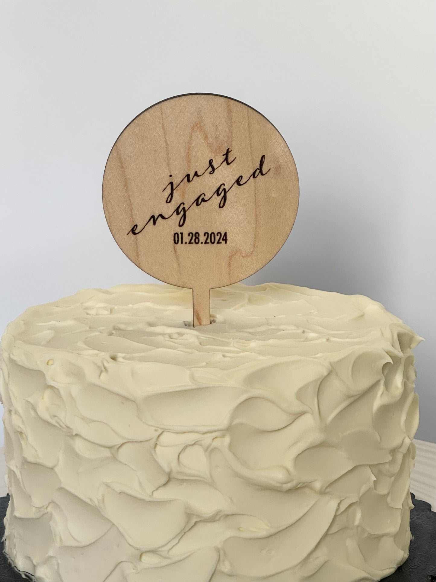 Personalized Conversation Cake Toppers