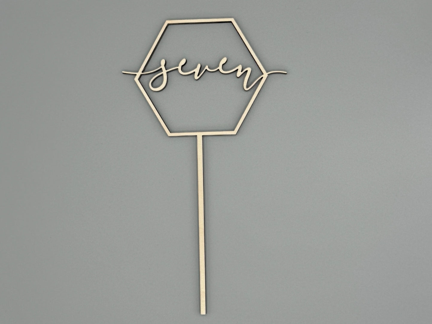 Contemporary Wooden Toppers