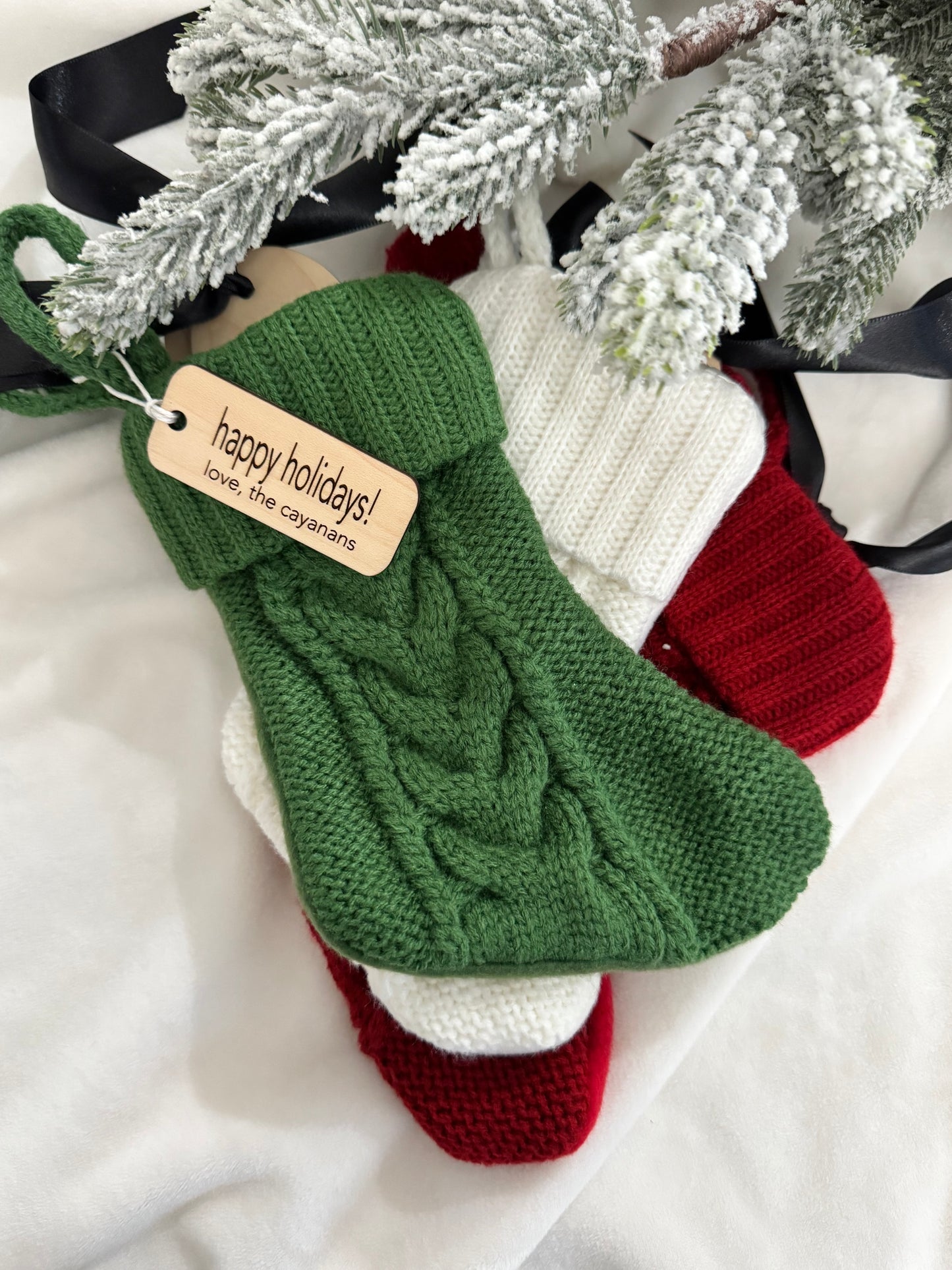 Light Maple Wood Gift Tags