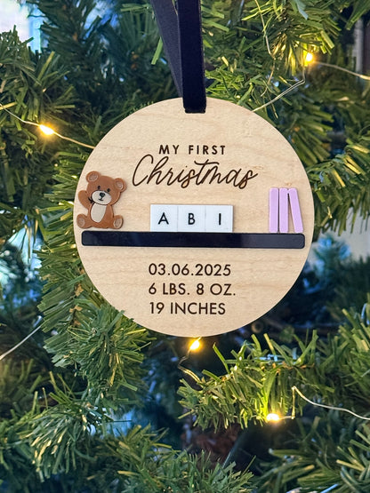 My First Christmas Ornament