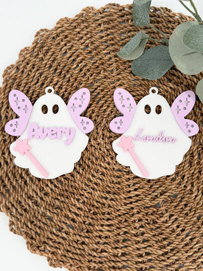 Fairy Ghost Bag Tag