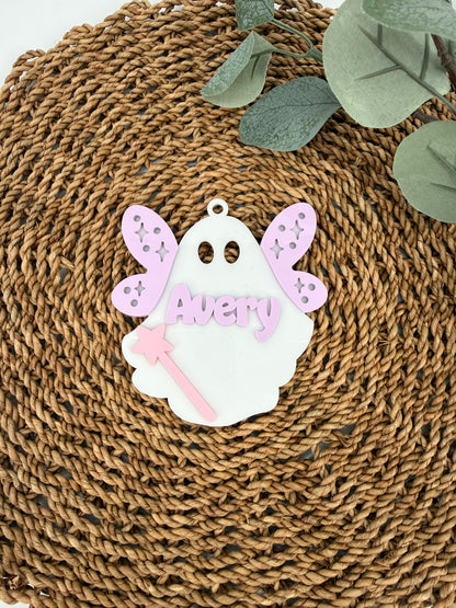 Fairy Ghost Bag Tag