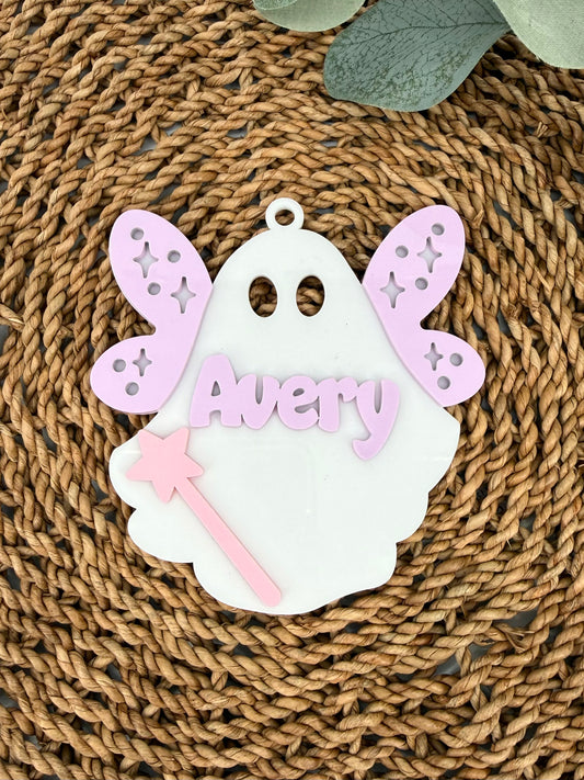 Fairy Ghost Bag Tag
