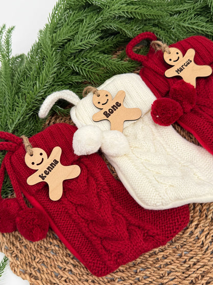 Personalized Gingerbread Tag