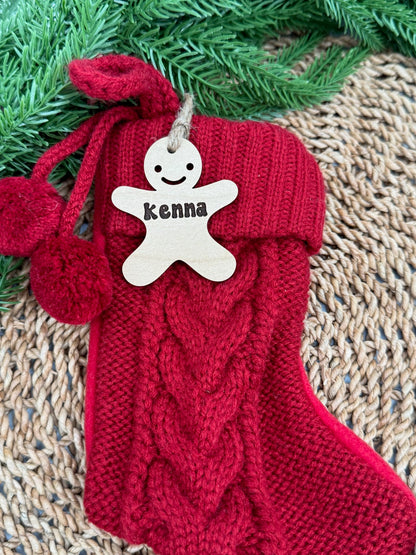 Personalized Gingerbread Tag