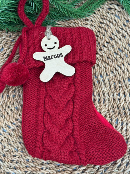 Personalized Gingerbread Tag